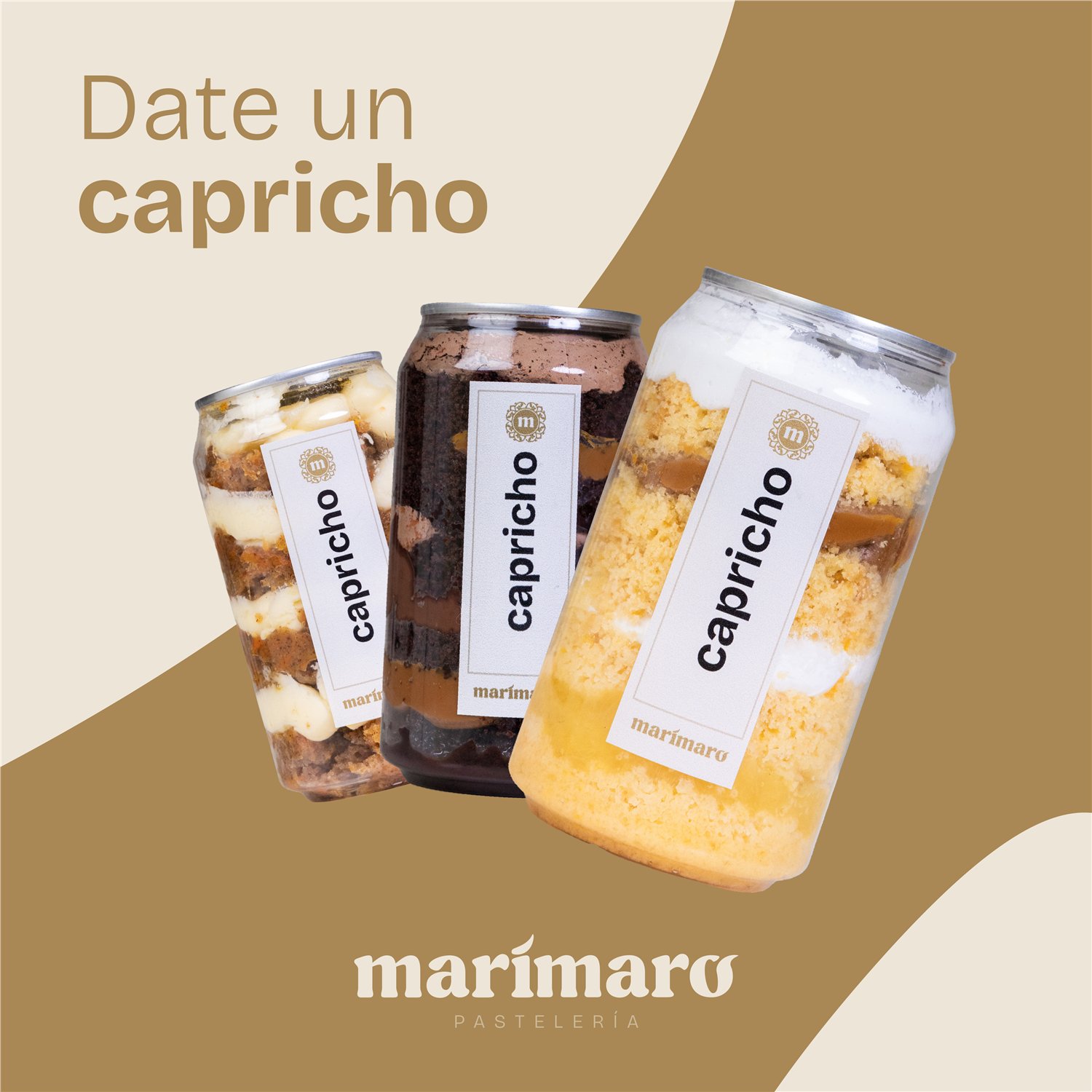 Date un capricho con postres Marimaro.